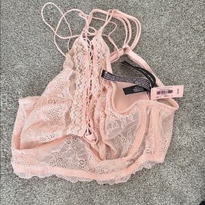 Victoria's Secret Blush Lace Bralette NWT